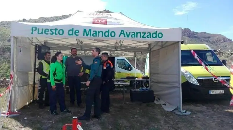 El dispositivo de búsqueda se organiza para comenzar a peinar el terreno. EUROPA PRESS