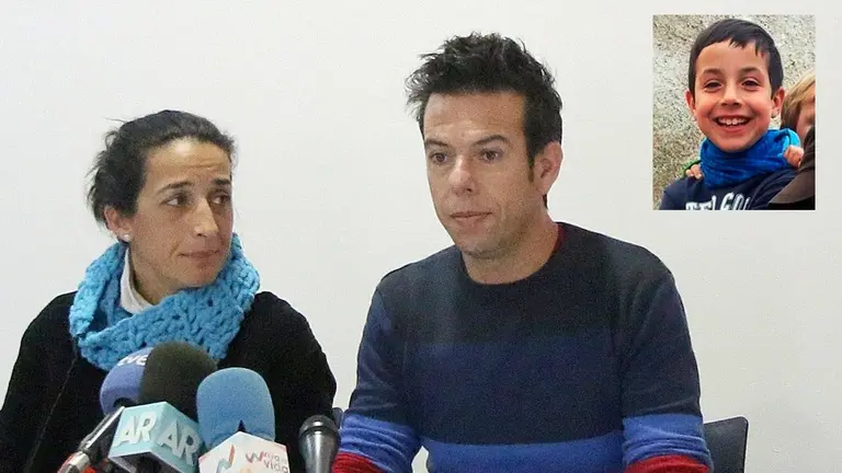 Los padres de Gabriel Cruz. Angel y Patricia