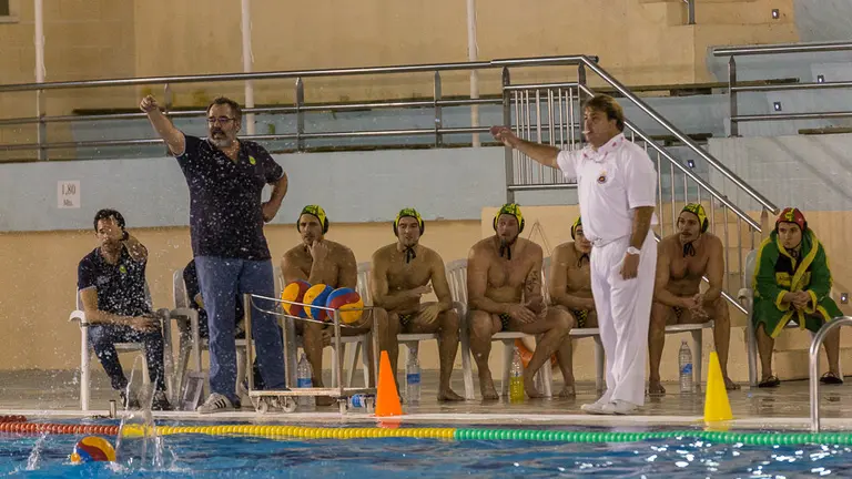 Partido de la Liga Premaat-División de Honor entre Waterpolo Navarra y CN Barcelona  (19). IÑIGO ALZUGARAY