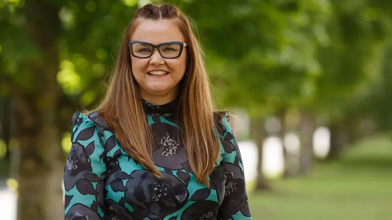 La autora de la investigación, Rosa De Luis Aboitiz