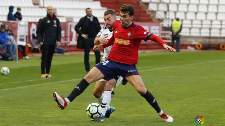 Lucas Torró. Partido entre Osasuna y el Albacete LaLiga.