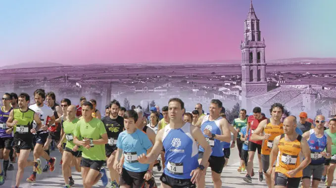 Imagen del cartel de Trail al Yugo en Arguedas CEDIDA