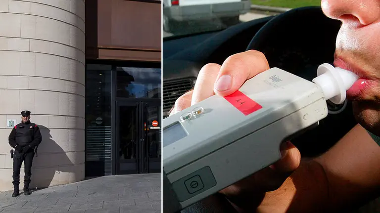 La Policía Municipal de Pamplona ha interceptado a un conductor reincidente, borracho y sin puntos justo el mismo día que había sido juzgado por cometer hechos similares NAVARRACOM