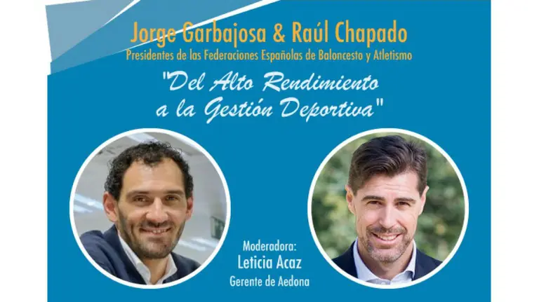 Cartel anunciador del acto en Pamplona.