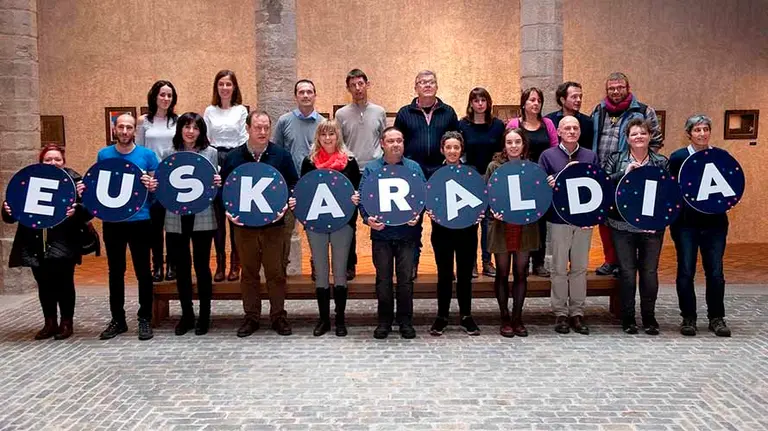 Presentación de la iniciativa Euskaraldia EP
