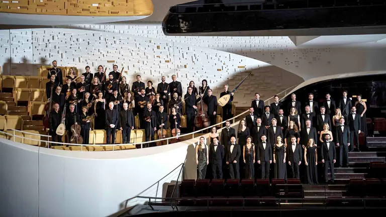 El director William Christie y su conjunto Les Arts Florissants interpretan en versión concierto la ópera Ariodante en Baluarte este viernes 16 de marzo CEDIDA