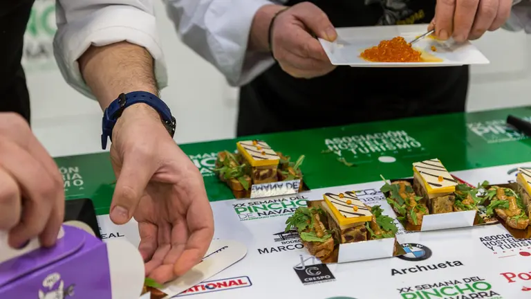 Semifinal de la XX Semana del Pincho de Navarra (02). IÑIGO ALZUGARAY