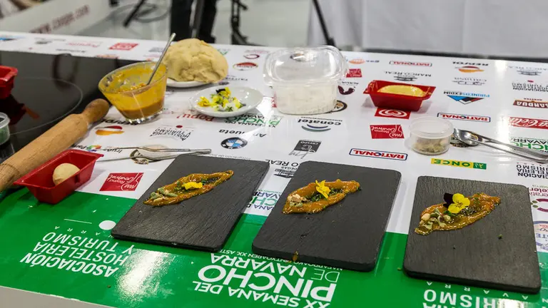 Semifinal de la XX Semana del Pincho de Navarra (17). IÑIGO ALZUGARAY