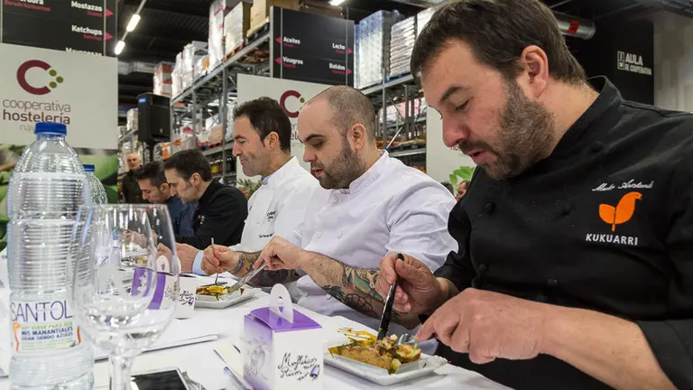 Semifinal de la XX Semana del Pincho de Navarra (20). IÑIGO ALZUGARAY