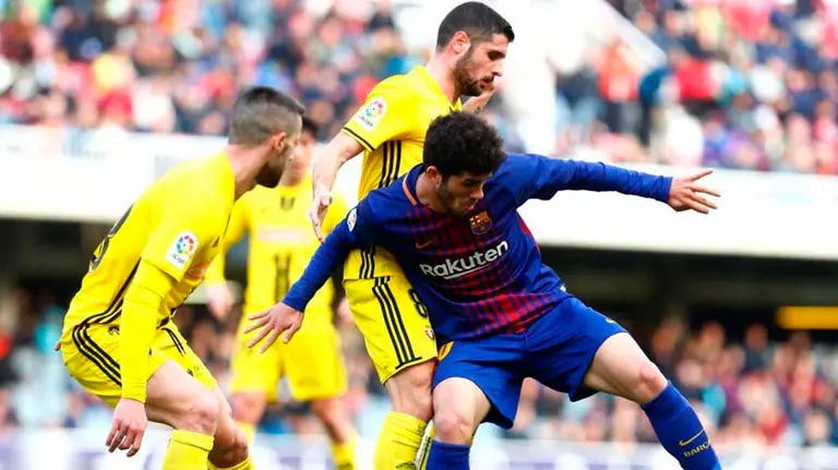 Encuentro entre Osasuna y el Barcelona B LALIGA123 20