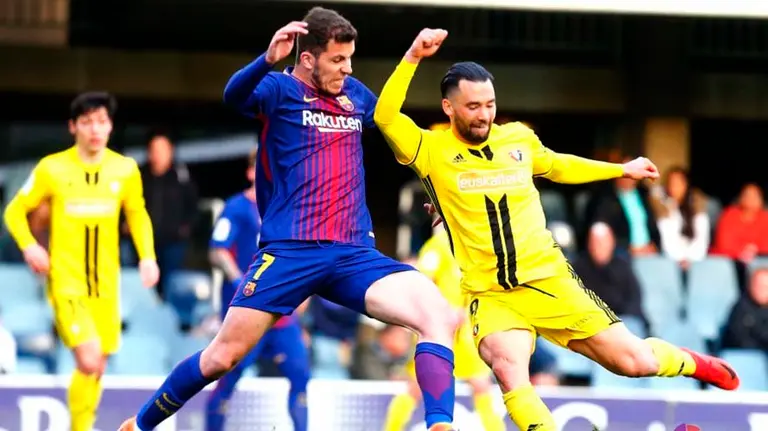 Encuentro entre Osasuna y el Barcelona B LALIGA123 23