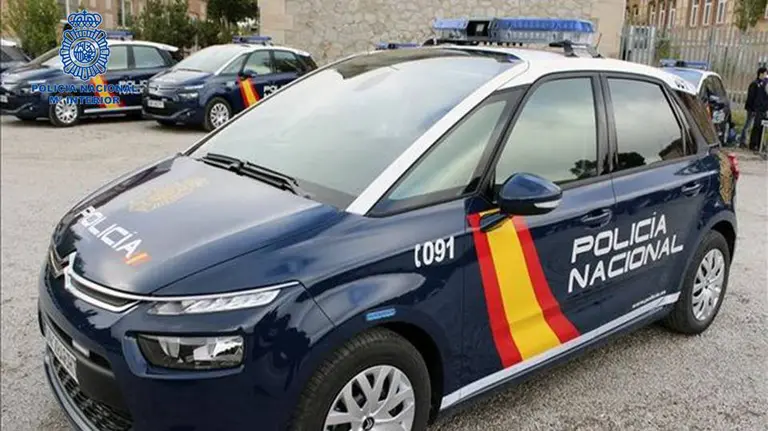 Coche de la Policía Nacional. PN