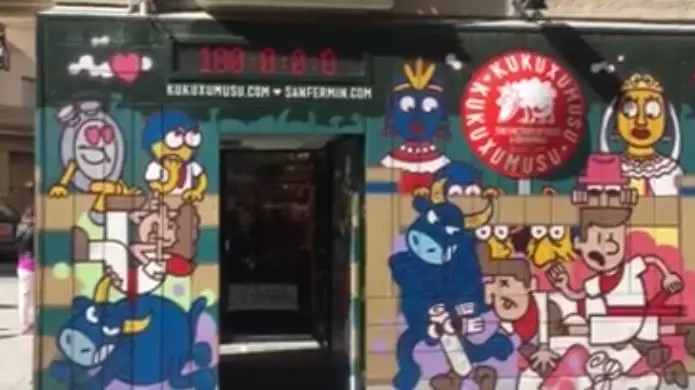 Reloj de Kukuxumusu con el 100 exacto. NAVARRACOM