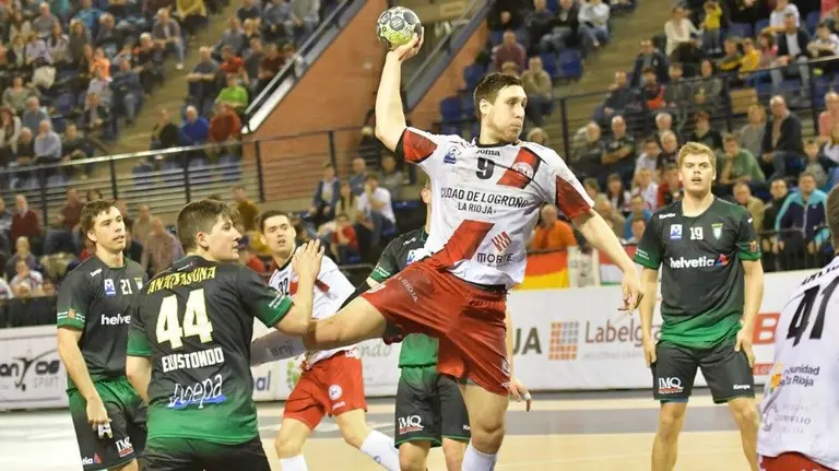 Partido BM Logroño - Helvetia. Twitter Bm Logroño.