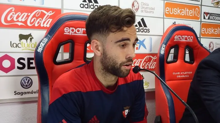 Rober Ibáñez en rueda de prensa.