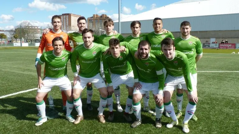 Equipo titular de la AD San Juan de tercera división.