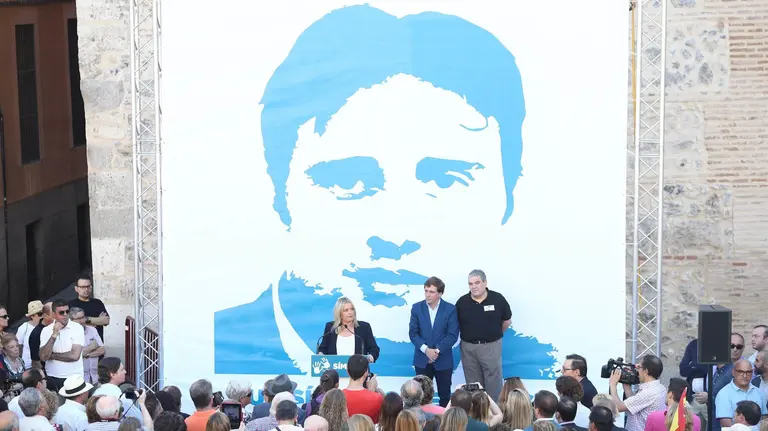 Un acto en recuerdo del concejal asesinado por ETA, Miguel Ángel Blanco EUROPA PRESS