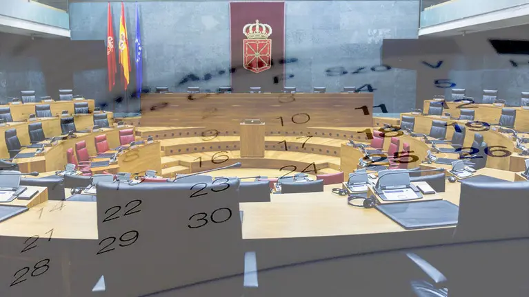 La actividad parlamentaria se vacía hasta doce días con motivo de la Semana Santa. NAVARRACOM