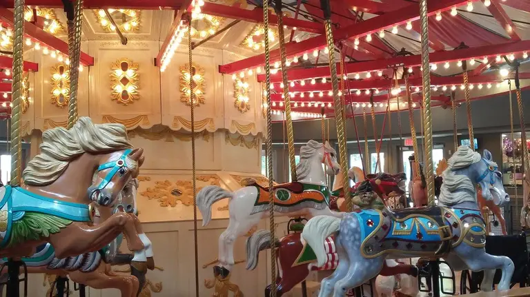 Una atracción mecánica. ARCHIVO