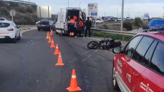 El herido ha sido trasladado al Hospital Reina Sofía de Tudela