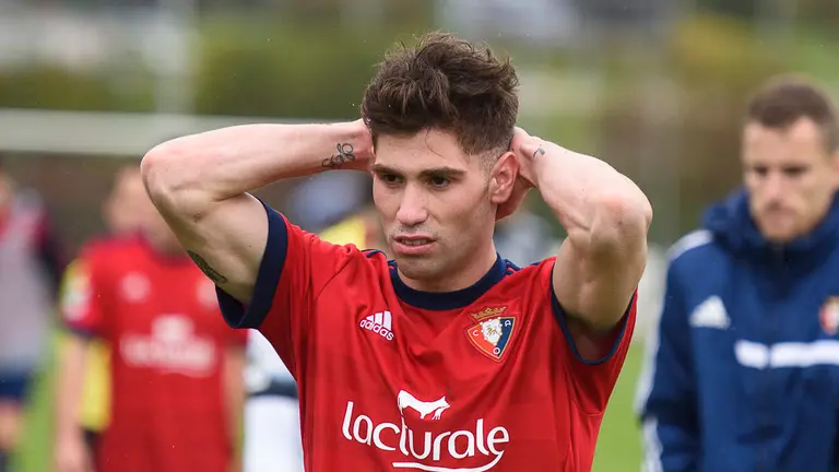 Osasuna Promesas. PABLO LASAOSA 25