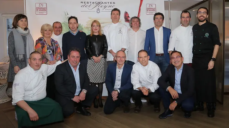 Presentación de la nueva campaña de Espárragos de Navarra en Madrid Foto AGENCIA ALMOZARA