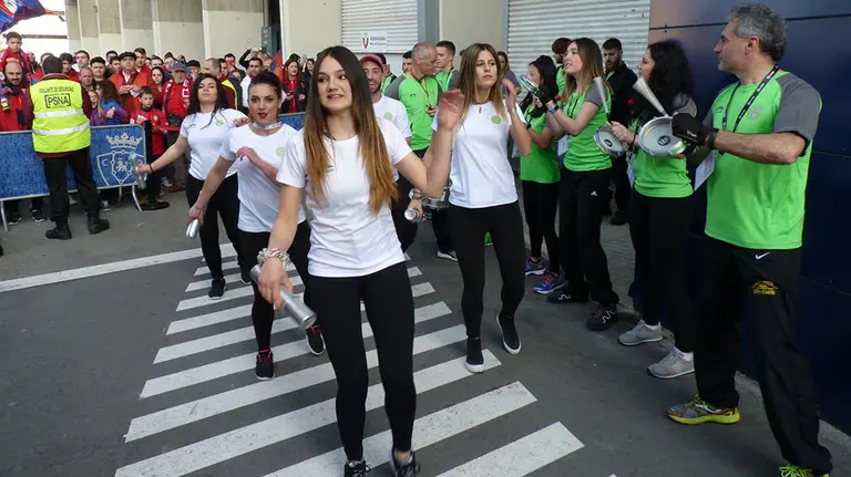 Ambiente previo en El Sadar al partido entre Osasuna y el Córdoba PATXI CERVANTES (2)