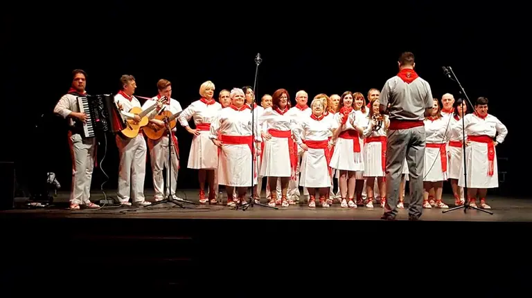 Concierto benéfico que la asociación La Gota de Leche de Pamplona ofreció en Villaba FERNANDO LAZCANO 2