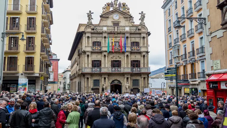 Concentración en favor del sistema público de pensiones y por unas pensiones dignas (28). IÑIGO ALZUGARAY
