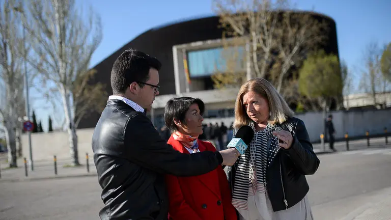 Segunda jornada de juicio en la Audiencia Nacional por la agresión a dos guardias civiles y sus parejas en Alsasua en 2016. PABLO LASAOSA (9)
