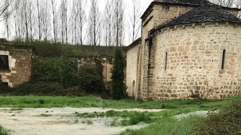 Las inundaciones afectan a la iglesia del Monasterio de Yarte, declarado Bien de Interés Cultural IMÁGENES CEDIDAS