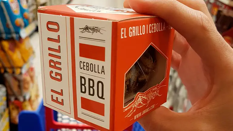 Uno de los productos lanzados que están elaborados con insectos CEDIDA