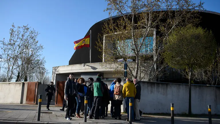 Juicio a 8 jóvenes de Alsasua por dar una paliza a dos guardias civiles y sus novias en 2016. PABLO LASAOSA 07