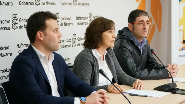 Rueda de prensa en el INDJ. Navarra.es