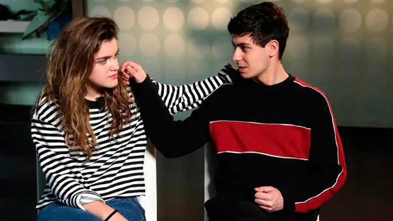 Amaia Romero y Alfred García, representantes de España en el próximo festival de Eurovisión. EFE
