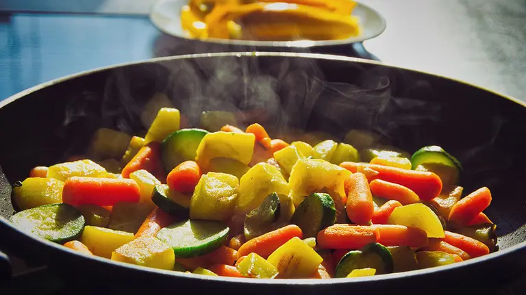 Plato de verduras. ARCHIVO