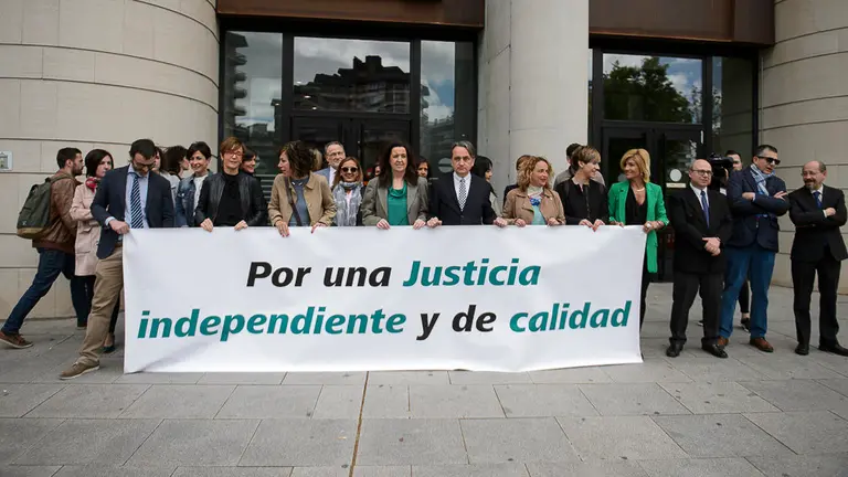 Concentración de Jueces y Fiscales. PABLO LASAOSA