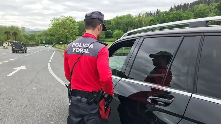 Imputado en la N-121-A POLICÍA FORAL