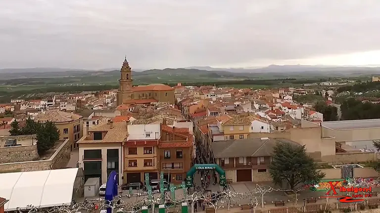 Imagen de la Btt en Lerín. CEDIDA