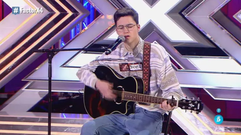 El navarro Raúl Bobé, natural de Buñuel, participa en las audiciones del casting de Factor X TELECINCO