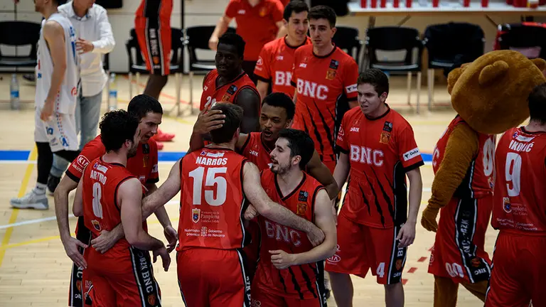 Basket Navarra - HLA Alicante en el polideportivo de Arrosadia. MIGUEL OSÉS_10