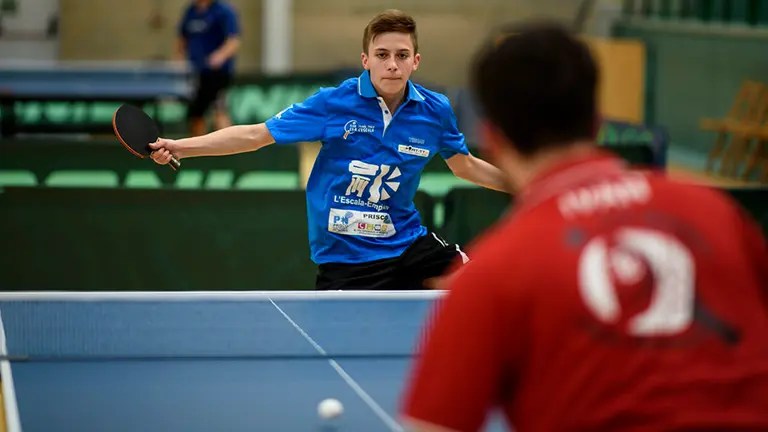 Fase de ascenso tenis de mesa en las instalaciones de Oberena. MIGUEL OSÉS_14