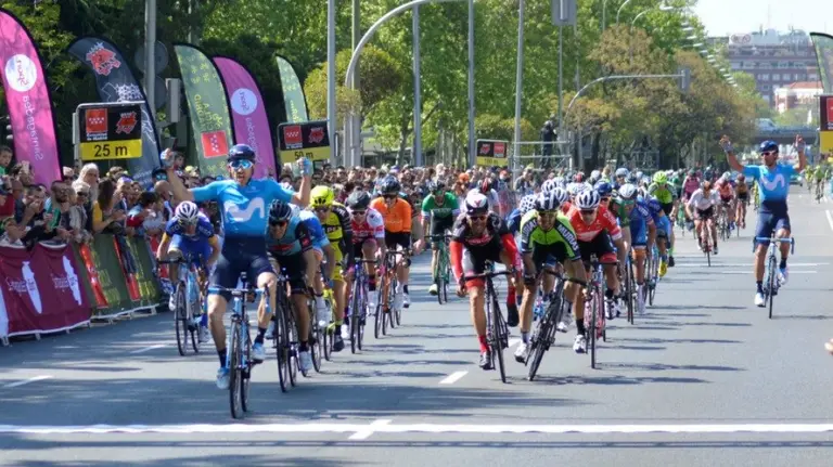 Carlos Barbero gana en Madrid. Movistar.