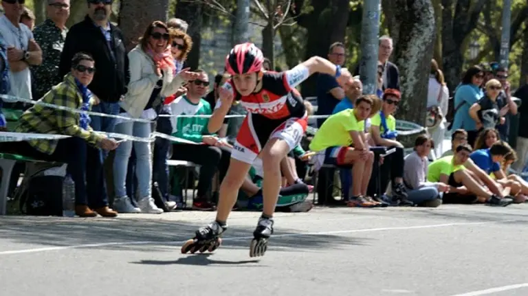 Campeonato navarro de patinaje en Antoniutti. FNP.