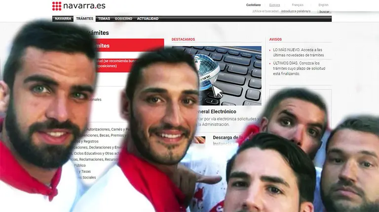 El Gobierno de Navarra ha desactivado temporalmente el buscador web de sentencias judiciales a través de su código de verificación trasla filtración de la sentencia de La Manada NAVARRACOM