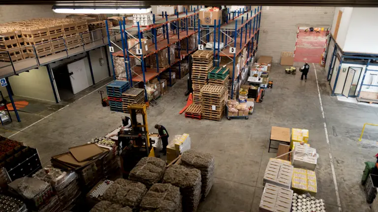 Fotos archivo Sede del Banco de Alimentos de Navarra. MIGUEL SANTIAGO03