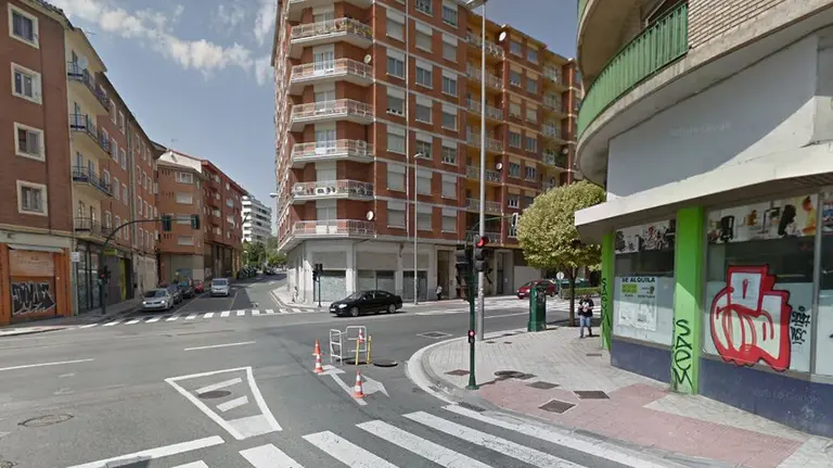 Imagen de archivo de la avenida Zaragoza, en el barrio de la Milagrosa, en Pamplona