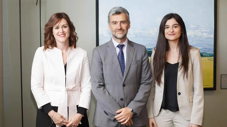 María López Belloso, Alfonso Carlosena y Ainara Erice Casado