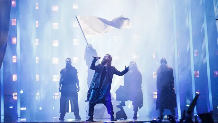 Dinamarca presenta este año una canción vikinga que habla de la paz y la renuncia a la violencia. THOMAS HANSES ESC