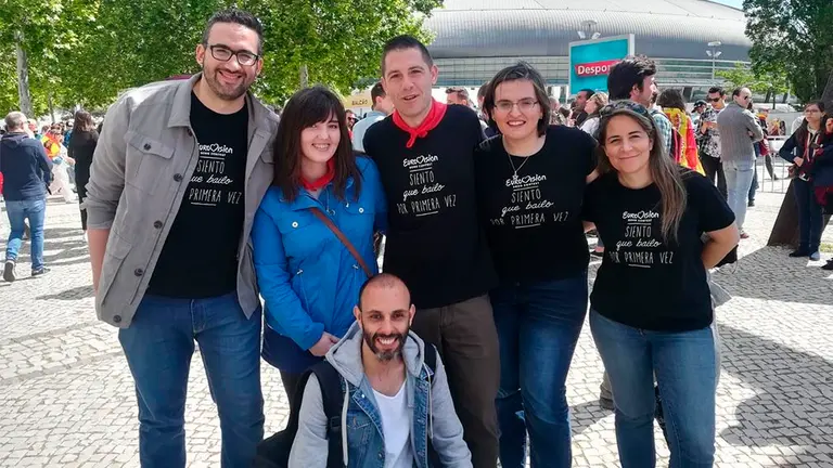 Fans de Amaia Romero en Lisboa muestran su apoyo a la joven CRISTIAN BETELU